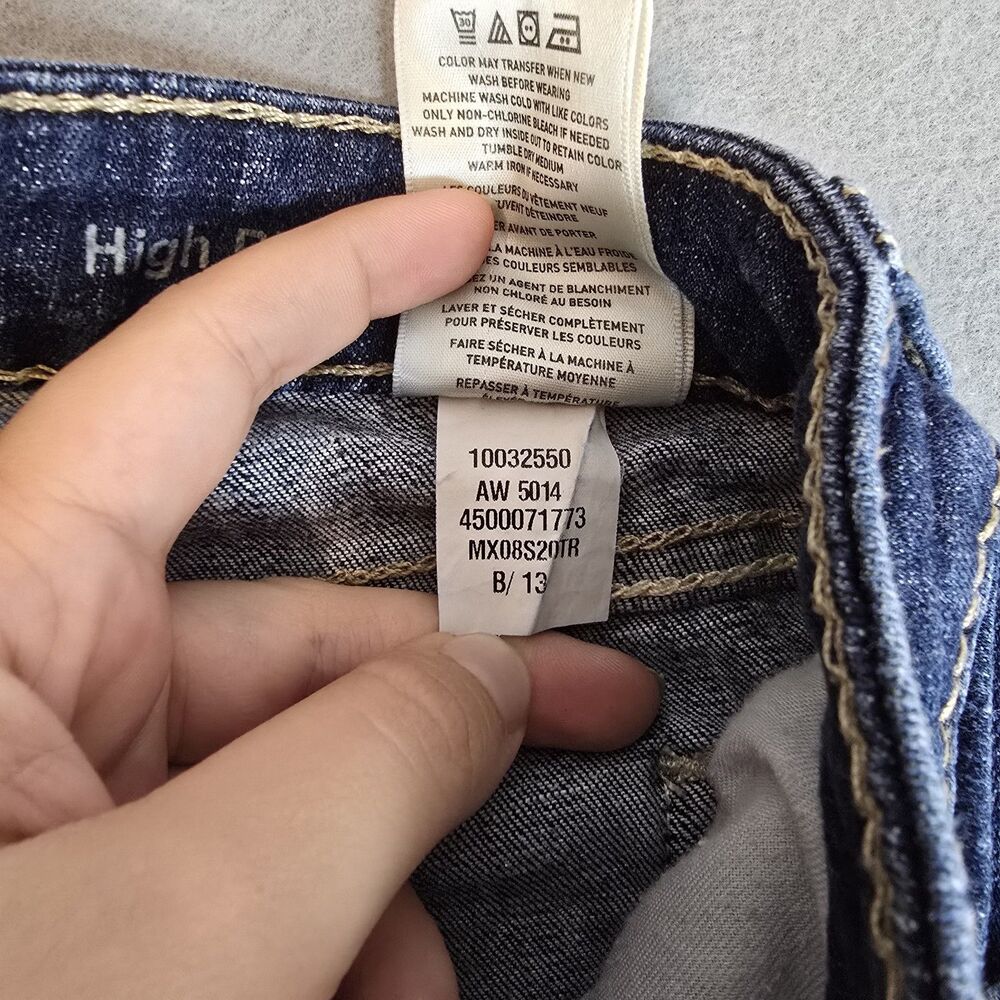 Ariat Jeans Womens 27 Ella Slim Trouser High Rise Rascal Blue 10032550 - Picture 4 of 9
